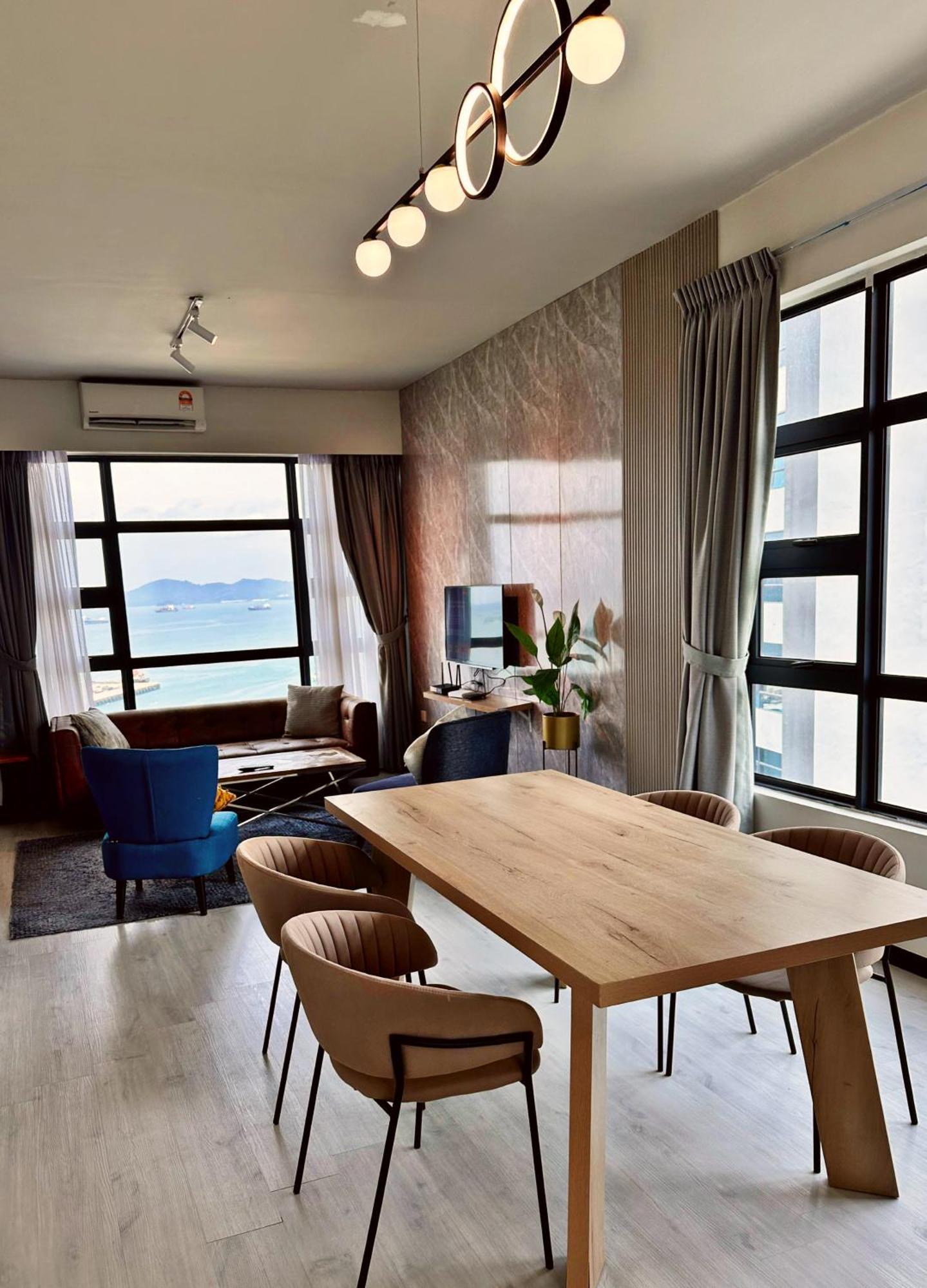 Seaview Luxury Condo Homestay 2Bed 2Bath Jesselton Quay By R2 Residence Kota Kinabalu Eksteriør billede