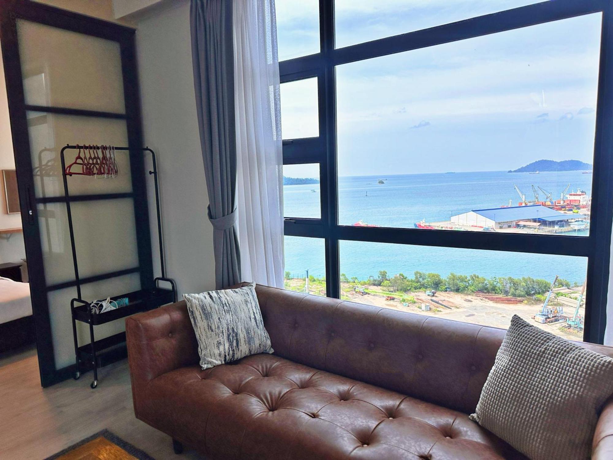 Seaview Luxury Condo Homestay 2Bed 2Bath Jesselton Quay By R2 Residence Kota Kinabalu Eksteriør billede