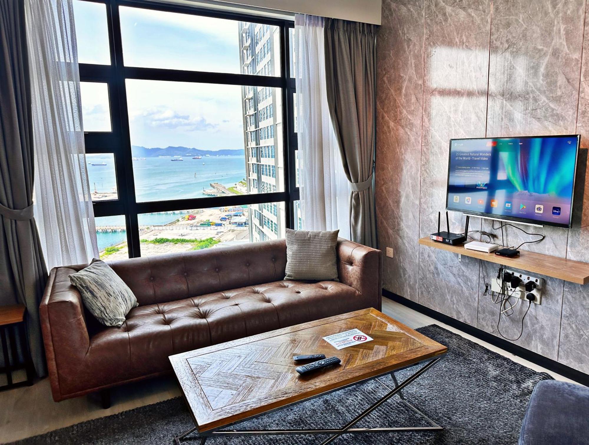 Seaview Luxury Condo Homestay 2Bed 2Bath Jesselton Quay By R2 Residence Kota Kinabalu Eksteriør billede
